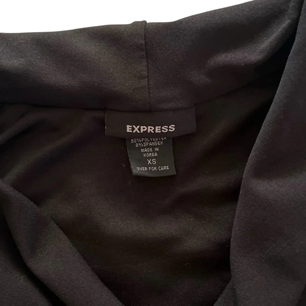 Express Black Cowl Neck Sweater Long sleeve - Picture 3 of 7